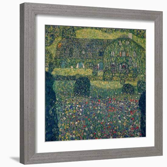 Country House on Attersee Lake, Upper Austria, 1914-Gustav Klimt-Framed Giclee Print