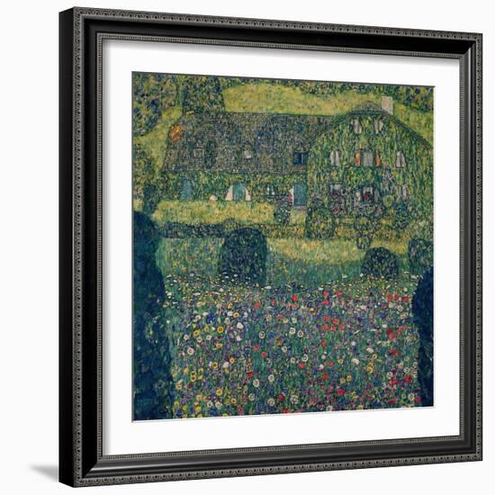 Country House on Attersee Lake, Upper Austria, 1914-Gustav Klimt-Framed Giclee Print