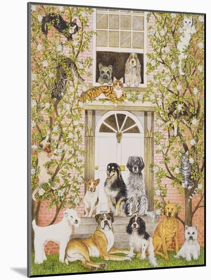 Country House Party-Pat Scott-Mounted Giclee Print