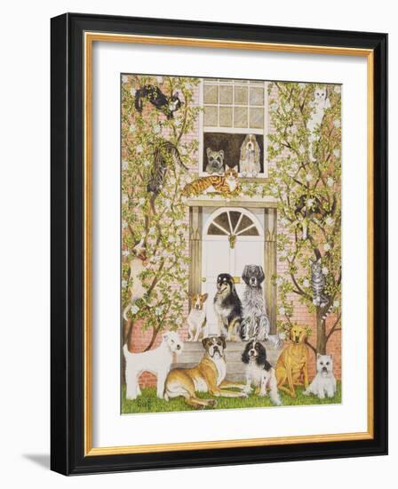 Country House Party-Pat Scott-Framed Giclee Print