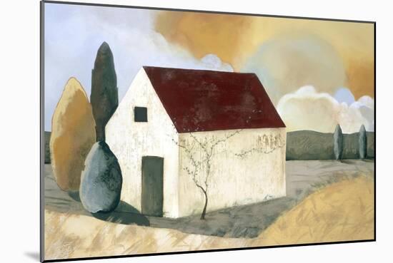 Country House-Mary Calkins-Mounted Giclee Print