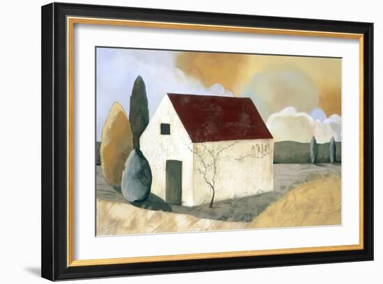 Country House-Mary Calkins-Framed Premium Giclee Print