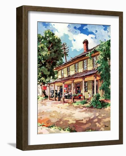 "Country Inn,"September 1, 1939-G. Kay-Framed Giclee Print