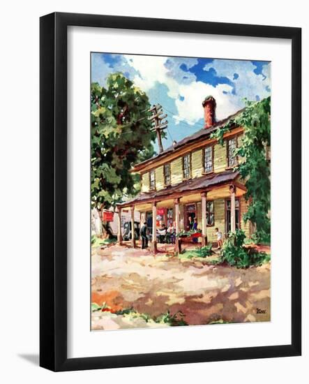 "Country Inn,"September 1, 1939-G. Kay-Framed Giclee Print