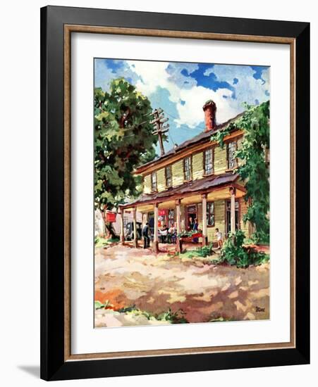 "Country Inn,"September 1, 1939-G. Kay-Framed Giclee Print