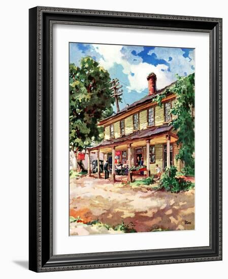 "Country Inn,"September 1, 1939-G. Kay-Framed Giclee Print