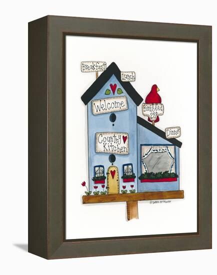 Country Kitchen Birdhouse-Debbie McMaster-Framed Premier Image Canvas