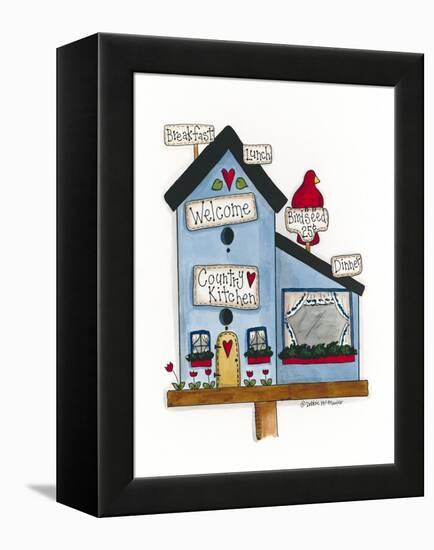 Country Kitchen Birdhouse-Debbie McMaster-Framed Premier Image Canvas