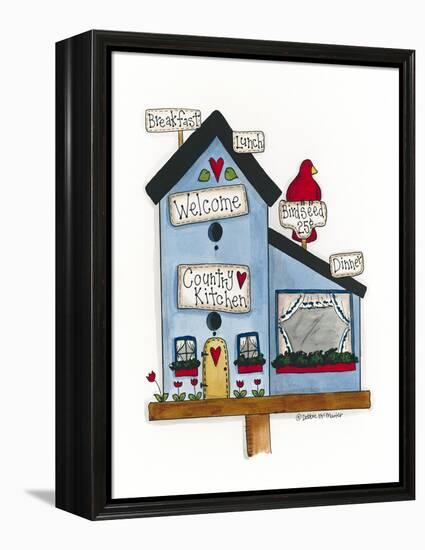 Country Kitchen Birdhouse-Debbie McMaster-Framed Premier Image Canvas