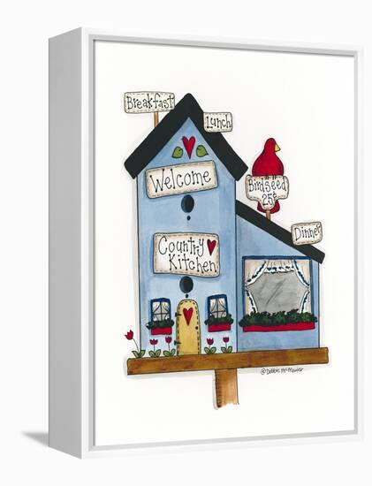 Country Kitchen Birdhouse-Debbie McMaster-Framed Premier Image Canvas