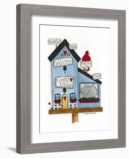Country Kitchen Birdhouse-Debbie McMaster-Framed Giclee Print