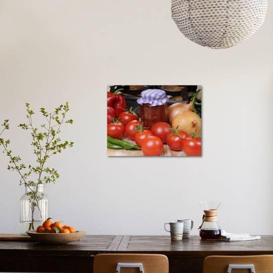Country Kitchen Scene With Chutney Ings And Traditional Country Kitchen Scene With Chutney Ings And Traditional Scales Ukby Gary Smith