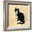 Country Kitty I-David Cater Brown-Framed Art Print