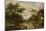 Country Landscape, 19Th Century-Barend Cornelis Koekkoek-Mounted Giclee Print