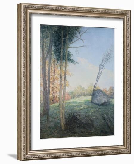 Country Landscape by Julian Alden Weir-Geoffrey Clements-Framed Giclee Print