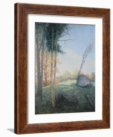 Country Landscape by Julian Alden Weir-Geoffrey Clements-Framed Giclee Print