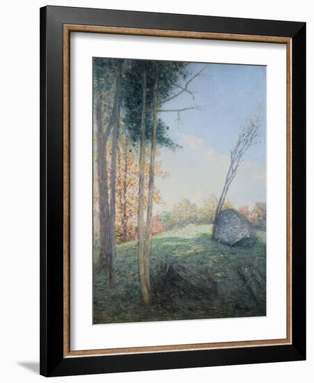 Country Landscape by Julian Alden Weir-Geoffrey Clements-Framed Giclee Print