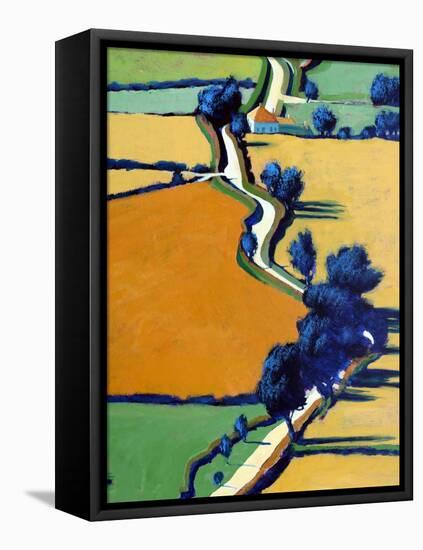 Country Lane Spring II-Paul Powis-Framed Premier Image Canvas