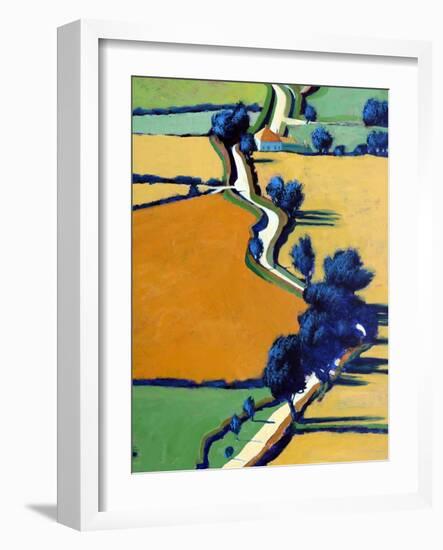 Country Lane Spring II-Paul Powis-Framed Giclee Print