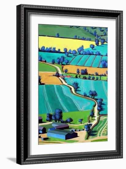 Country Lane Summer II-Paul Powis-Framed Giclee Print