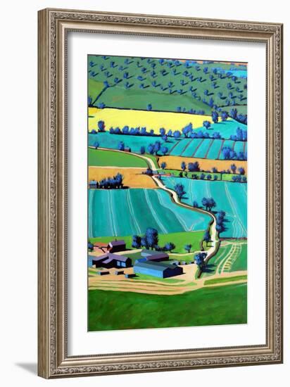 Country Lane Summer III-Paul Powis-Framed Giclee Print