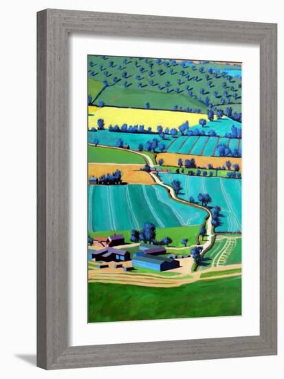 Country Lane Summer III-Paul Powis-Framed Giclee Print