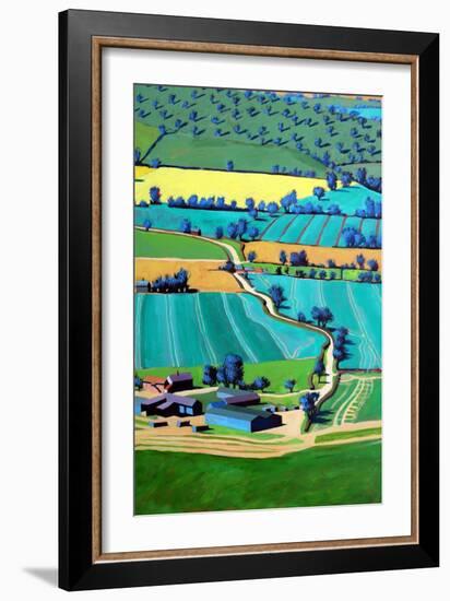 Country Lane Summer III-Paul Powis-Framed Giclee Print