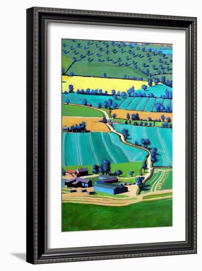 Country Lane Summer III-Paul Powis-Framed Giclee Print