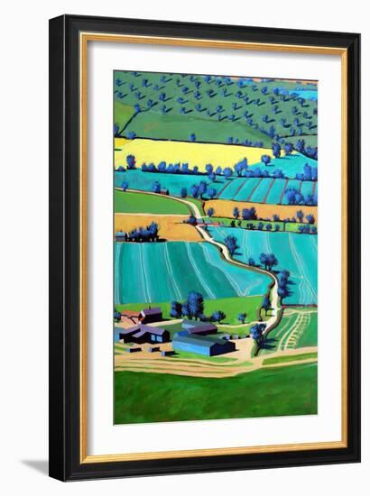 Country Lane Summer III-Paul Powis-Framed Giclee Print