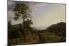 Country Lane to Greenwood Lake, 1846-Jasper Francis Cropsey-Mounted Giclee Print