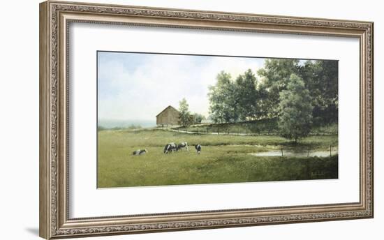 Country Lane-Ray Hendershot-Framed Art Print