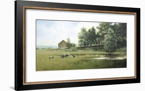 Country Lane-Ray Hendershot-Framed Art Print