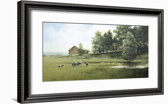 Country Lane-Ray Hendershot-Framed Art Print