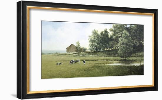 Country Lane-Ray Hendershot-Framed Art Print