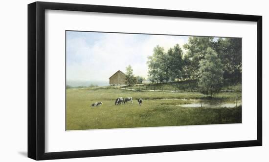 Country Lane-Ray Hendershot-Framed Art Print