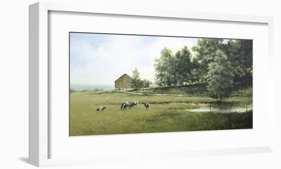 Country Lane-Ray Hendershot-Framed Art Print