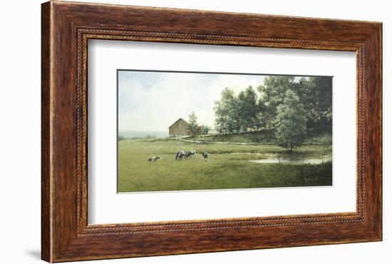 Country Lane-Ray Hendershot-Framed Art Print