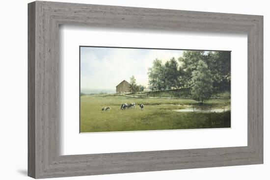 Country Lane-Ray Hendershot-Framed Art Print