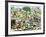 Country Life in France in the Late Middle Ages-null-Framed Giclee Print