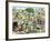 Country Life in France in the Late Middle Ages-null-Framed Giclee Print