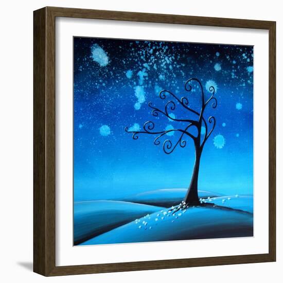 Country Lights - Silence-Cindy Thornton-Framed Art Print