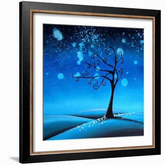 Country Lights - Silence-Cindy Thornton-Framed Art Print