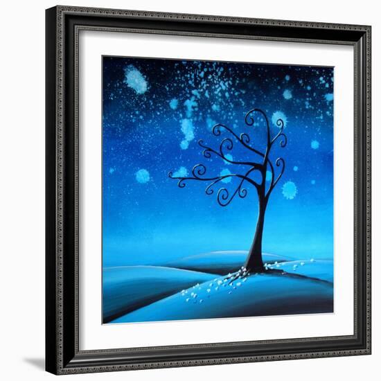 Country Lights - Silence-Cindy Thornton-Framed Art Print