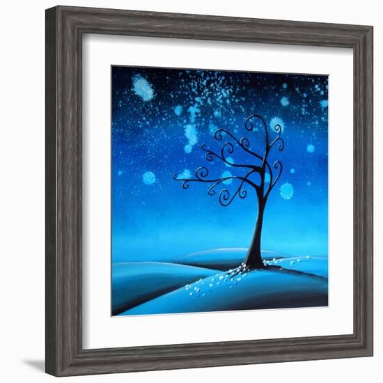 Country Lights - Silence-Cindy Thornton-Framed Art Print