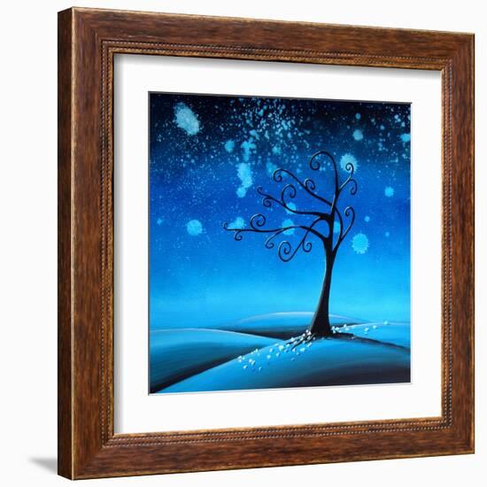 Country Lights - Silence-Cindy Thornton-Framed Art Print