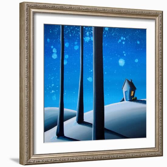 Country Lights - The Frost-Cindy Thornton-Framed Art Print