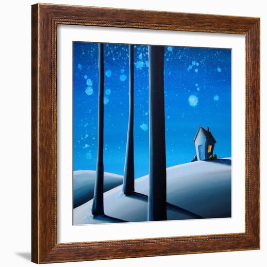 Country Lights - The Frost-Cindy Thornton-Framed Art Print