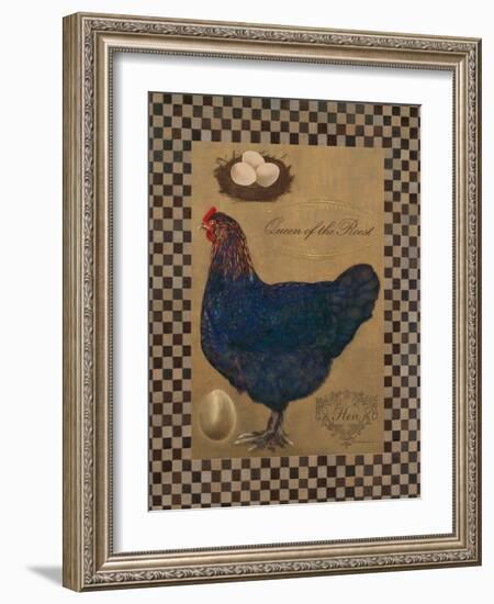 Country Living Hen-Luanne D'Amico-Framed Art Print