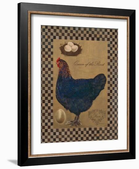 Country Living Hen-Luanne D'Amico-Framed Art Print