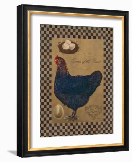 Country Living Hen-Luanne D'Amico-Framed Art Print